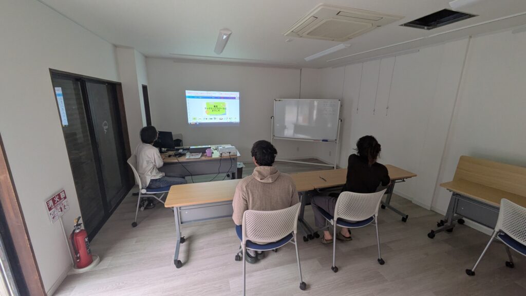 Salle de classe de la Kurayoshi Language School 